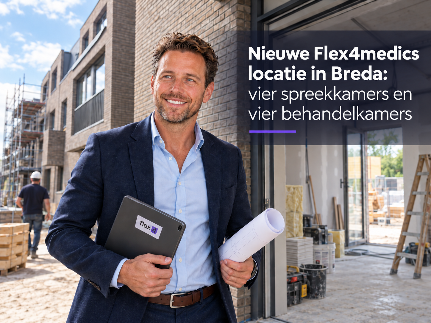 Nieuwe Flex4medics locatie in Breda: vier spreekkamers en vier behandelkamers